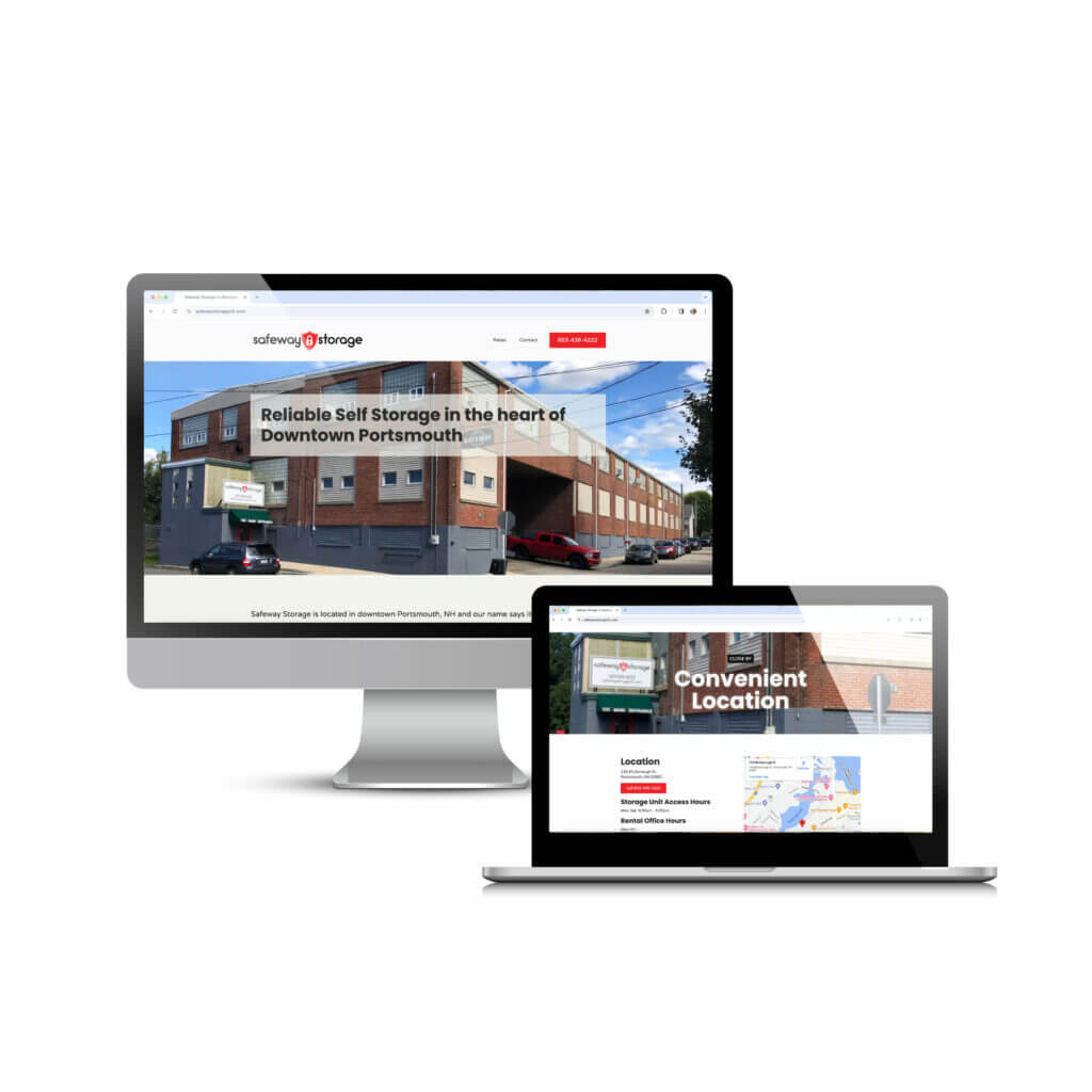 Safeway Storage Custom Wordpress Website