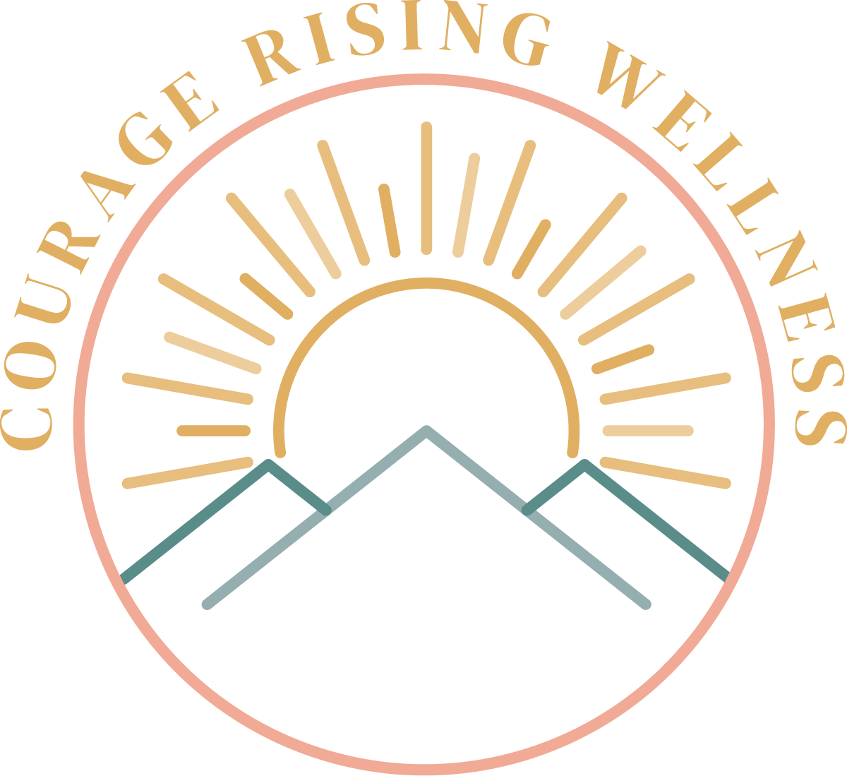 Courage Rising Wellness logo