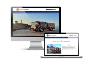 York Beach Fire Department Website by Creare Web Solutions